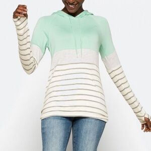 NEW! Markey & Spruce, Brena French Terry Hoodie, sweatshirt, size XXL